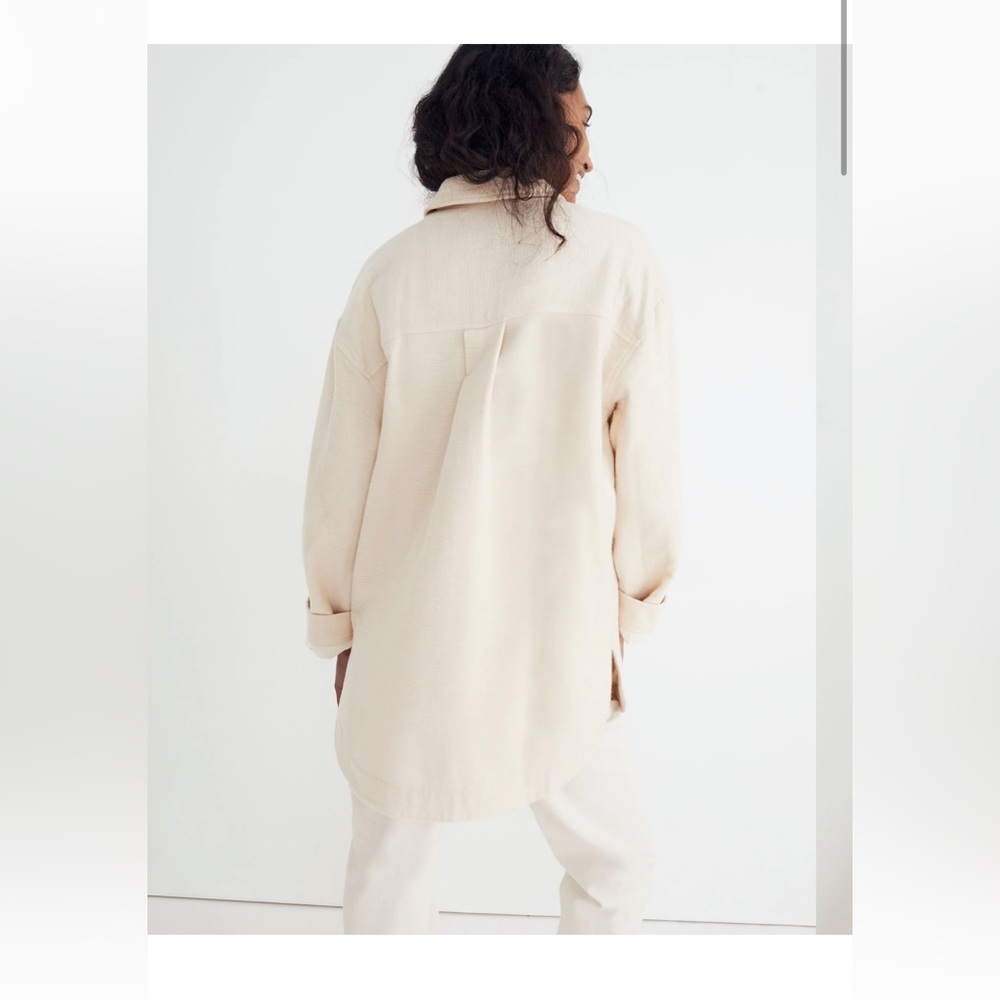 Madewell NWT❗️Waffleback Branner Shirt-Jacket - Picture 9 of 11